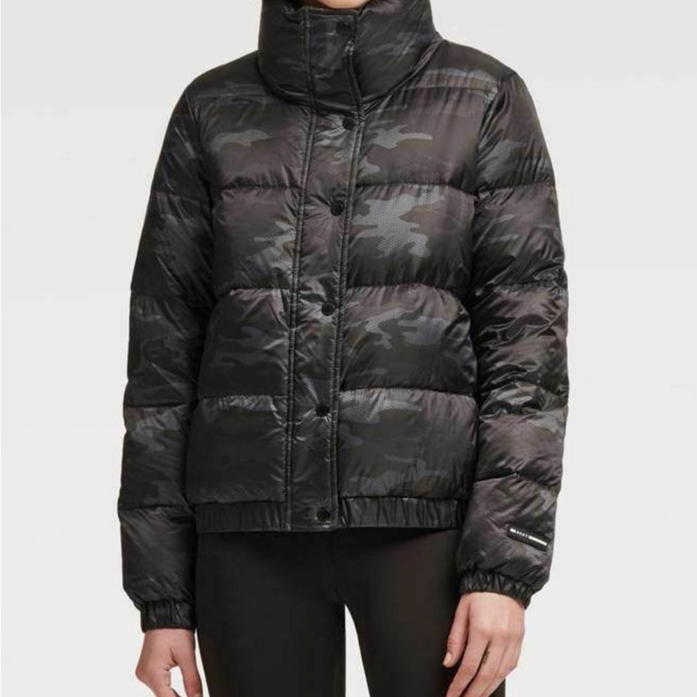DKNY Camo Puffer Jacket